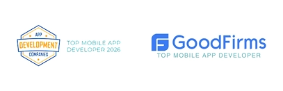 Painel de Prêmios Top Mobile App Developer e GoodFirms